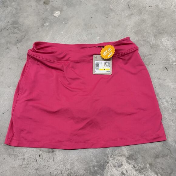 Puma Women's PWRSHAPE Solid Golf Skirt w/ Shorts Size Medium NWT Hot Pink - Picture 1 of 10